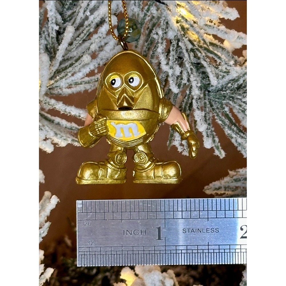 C3PO M&M Star Wars Mpire Kurt Adler Christmas Ornament 2005 Small Vintage